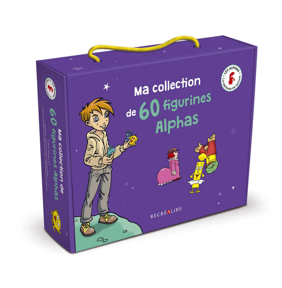 Récréalire - Ma collection de 60 Figurines Les Alphas - A manipuler- Dès 4 ans (GS) - lecture