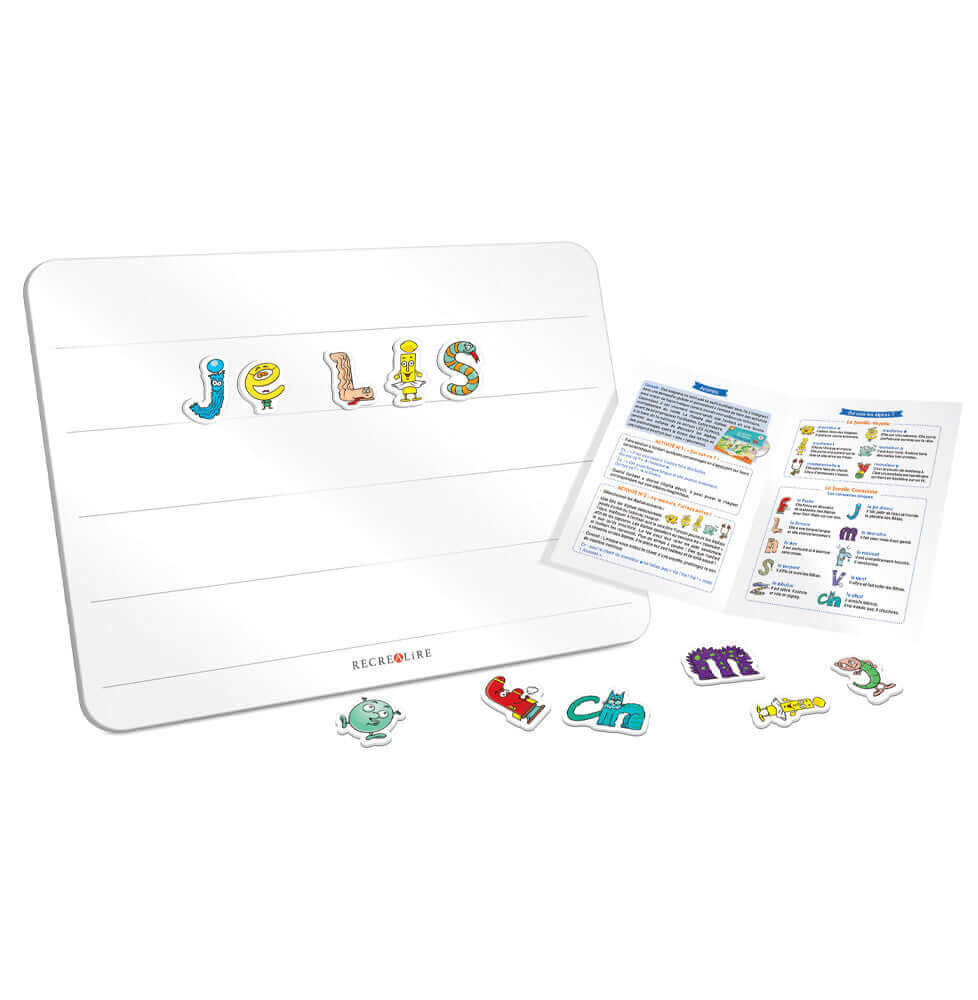 Récréalire - Mes premiers Alphas magnétiques - Dès 4 ans GS - alphas, lecture