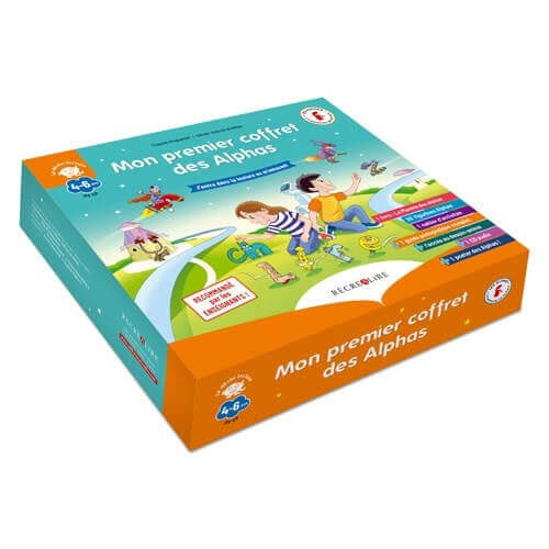 Récréalire - Mon premier coffret des Alphas - L'indispensable pour apprendre à lire - Dès 4 ans (GS/CP) - identification des sons, lecture