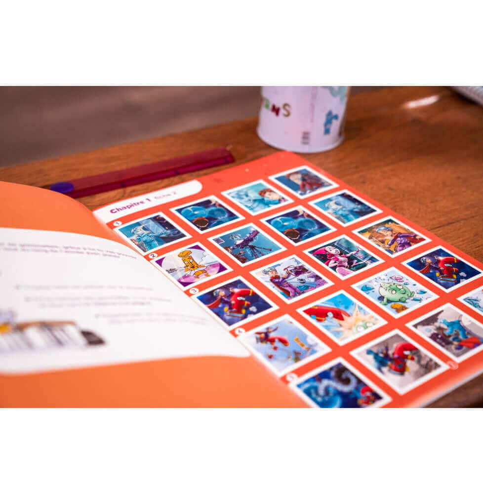 Récréalire - Mon cahier de gommettes Les Alphas maternelle GS - Livre pour l'élève Méthode de lecture cycle 1 - A partir de 4 ans (Grande section) - identification des sons, lecture