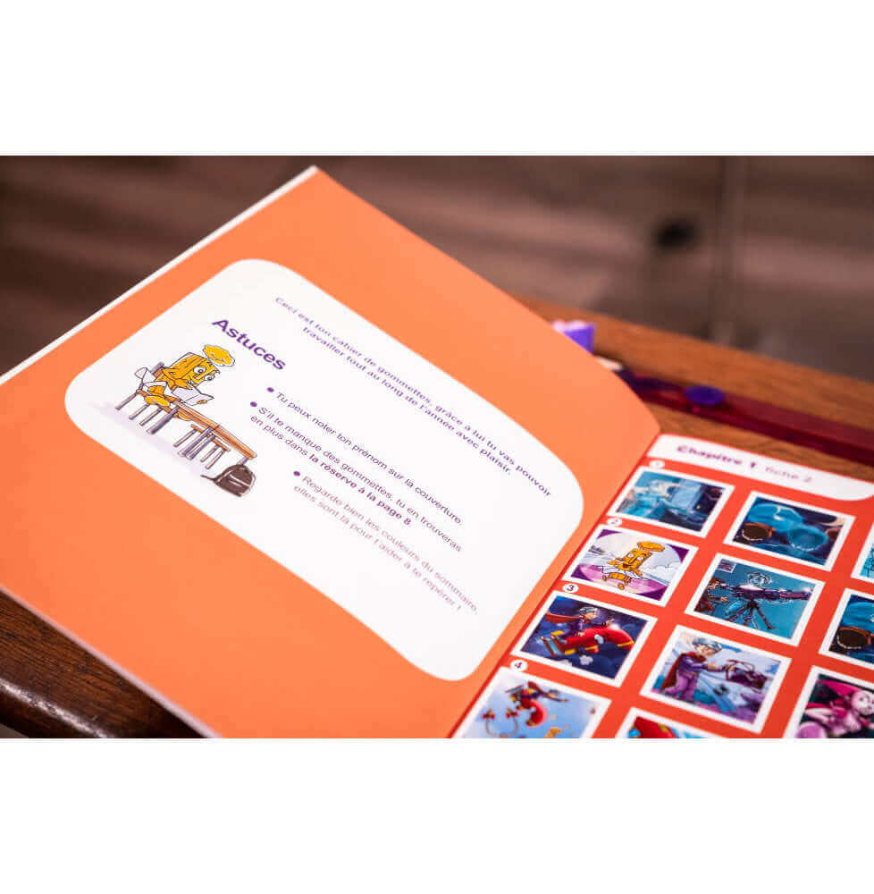 Récréalire - Mon cahier de gommettes Les Alphas maternelle GS - Livre pour l'élève Méthode de lecture cycle 1 - A partir de 4 ans (Grande section) - identification des sons, lecture