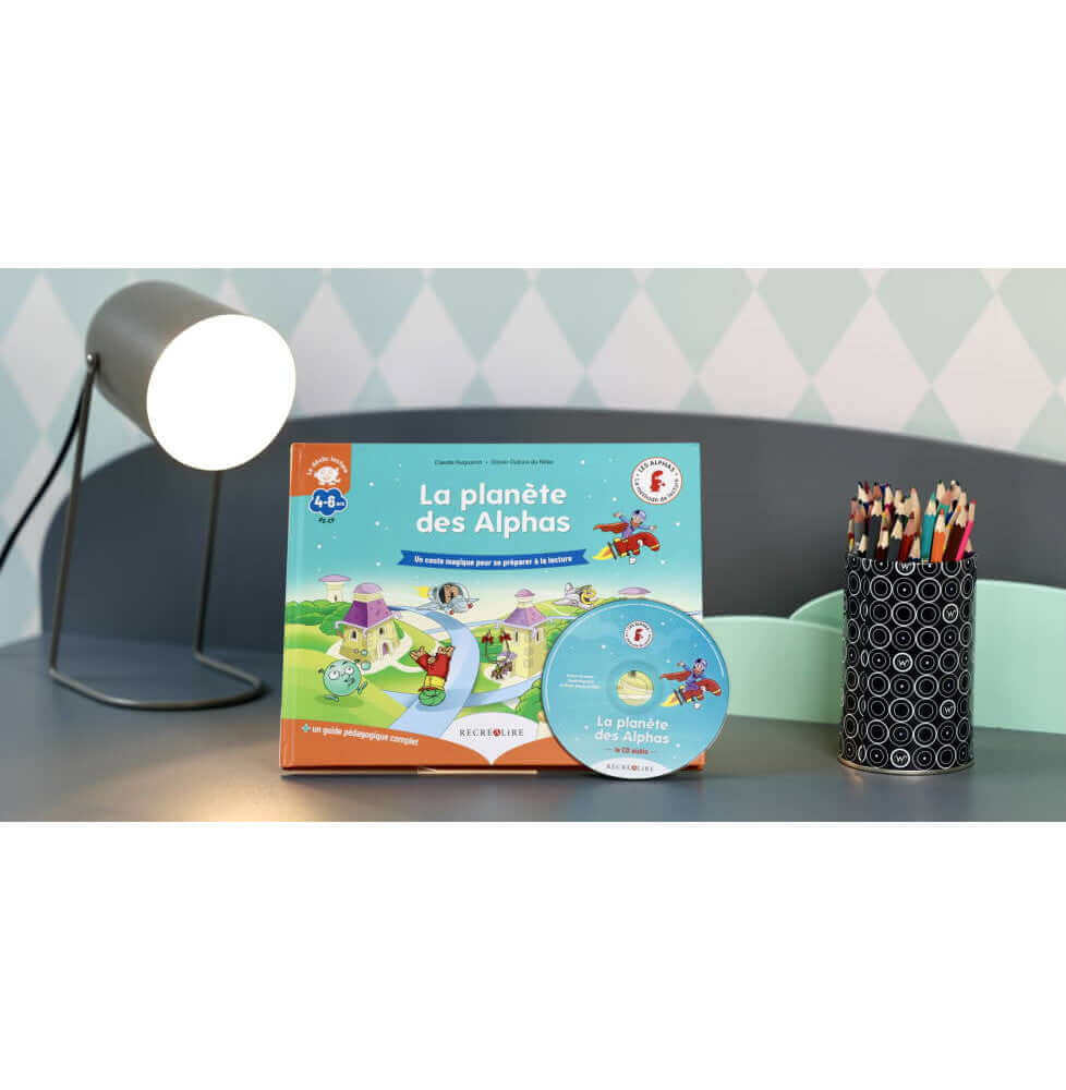 Récréalire - Mon premier coffret des Alphas - L'indispensable pour apprendre à lire - Dès 4 ans (GS/CP) - identification des sons, lecture