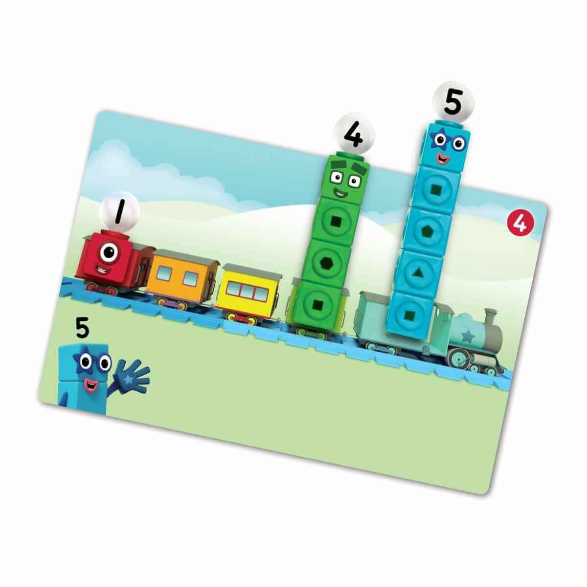 Learning Resources - Kit d'Activités Numberblocks "Math Link Cubes" - Apprendre à compter, nombres, numberblocks, quantité