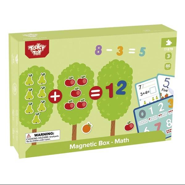 Tooky Toys -Box Magnétique Maths - A partir de 3 ans - addition, calcul, maths, mathématiques, soustraction