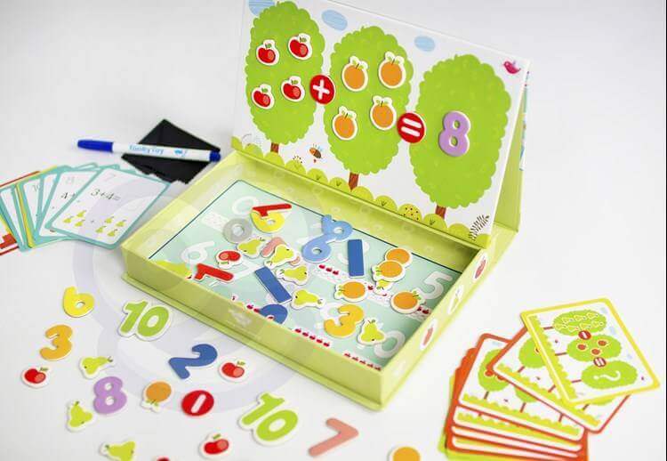 Tooky Toys -Box Magnétique Maths - A partir de 3 ans - addition, calcul, maths, mathématiques, soustraction