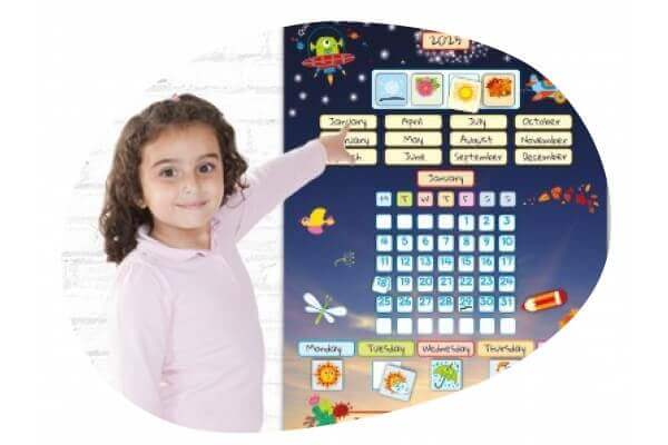 Akros - Le Calendrier Universel - calendrier, jours de la semaine, mois, Se Repérer Dans le Temps