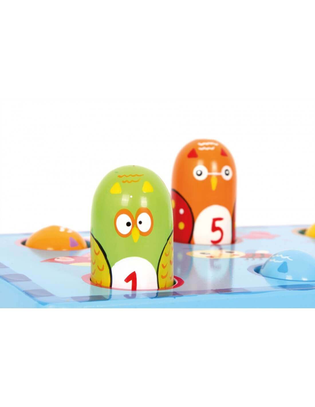 Small Foot - Banc à marteler "Tape sur l'oiseau" - A partir de 12 mois - banc, marteau, à marteler