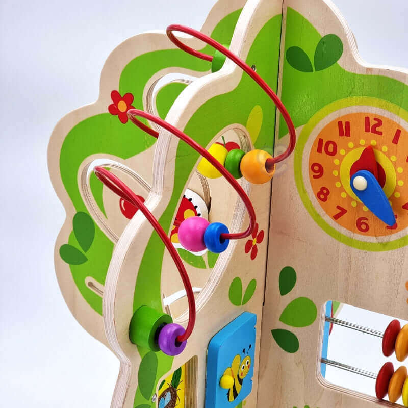 Tooky Toys - Arbre d'éveil - A partir de 24 mois - arbre, couleurs, motricité