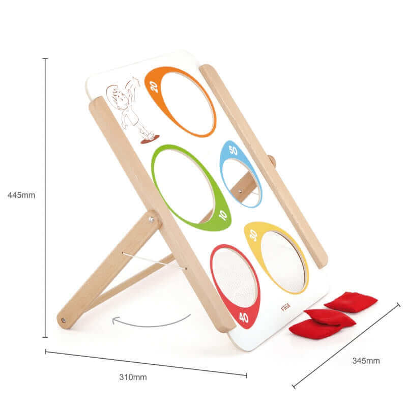 Viga - Jeu d'arcade " Lancer vers la cible" - A partir de 2 ans - adresse, lancer, sacs de graines