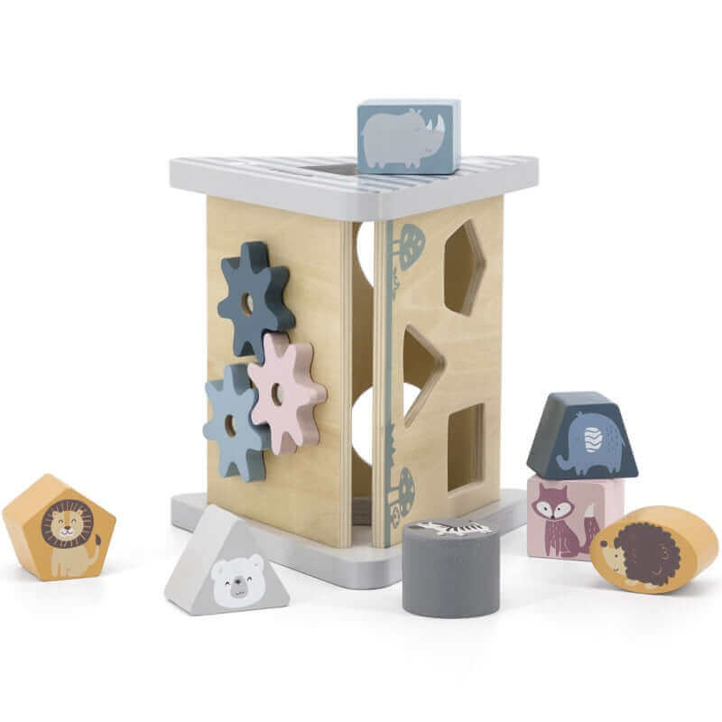 Viga - Trieur de Formes " Le Tipis Polar Bear" - A partir de 2 ans - bois, couleurs, formes, trieur de formes