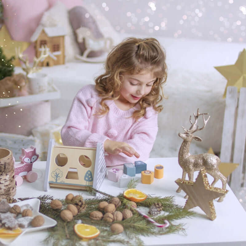 Viga - Trieur de Formes " Le Tipis Polar Bear" - A partir de 2 ans - bois, couleurs, formes, trieur de formes