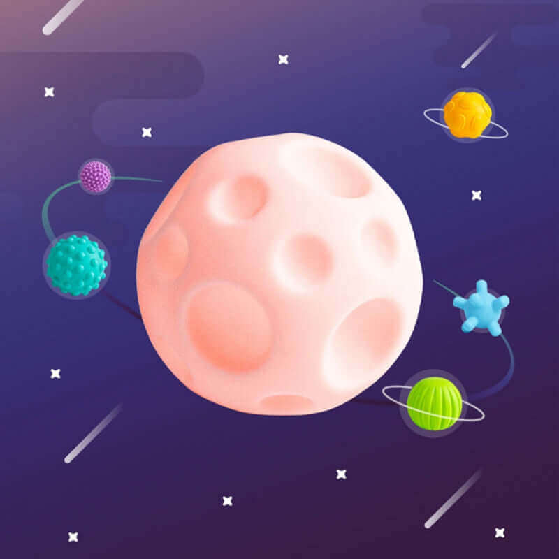 Woopie - Balles sensorielles - A partir de 6 mois - balles, couleurs, multi sensoriels