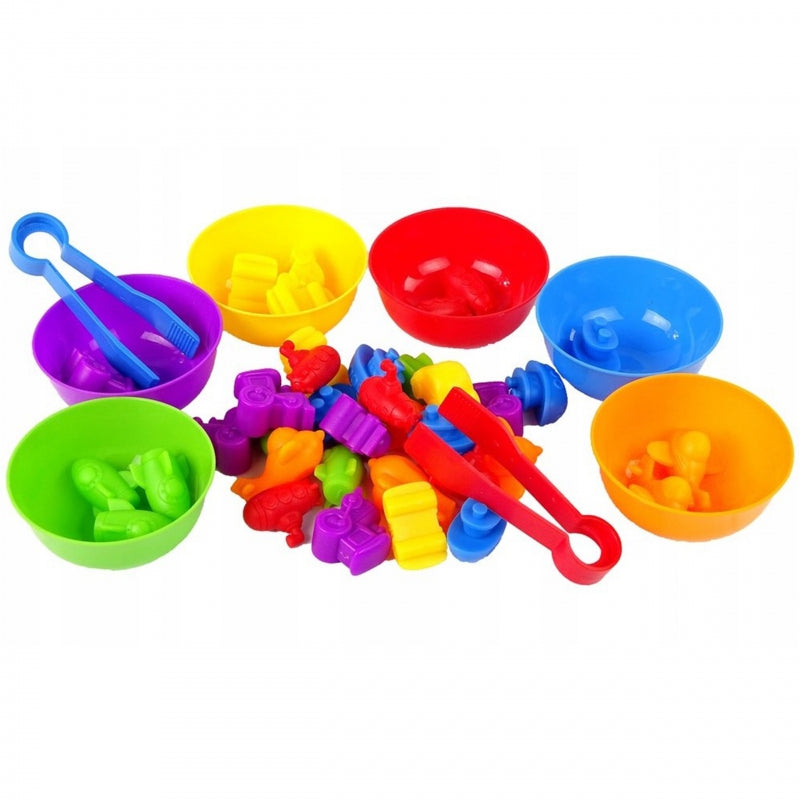 Woopie - Jeu de tri "La couleur des véhicules" - A partir de 3 ans