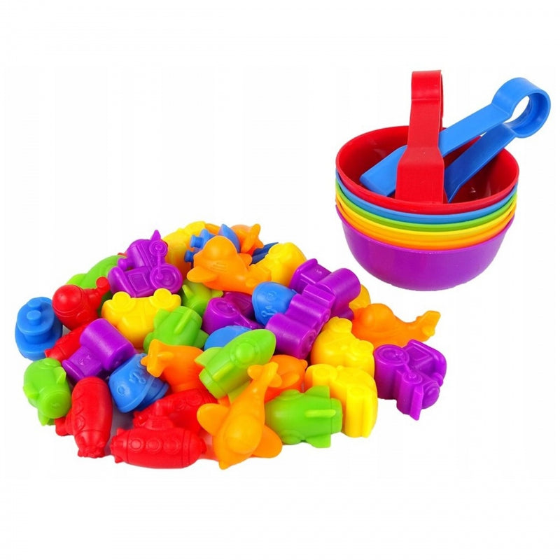 Woopie - Jeu de tri "La couleur des véhicules" - A partir de 3 ans