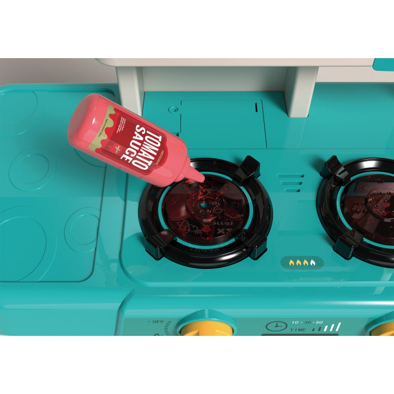 Woopie - Jeux d'imitation - Cuisine interactive pour enfants avec l'eau qui coule vraiment - Dès 3 ans