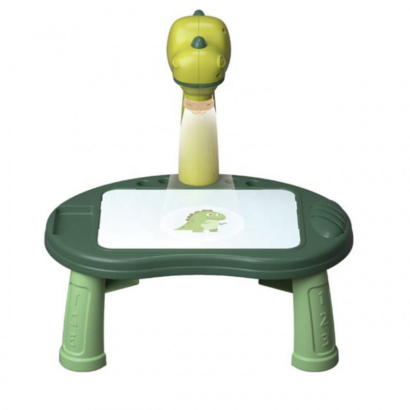 Woopie - Planche à Dessin Projecteur de Dinosaures 24 Motifs + 2 Jeux - Dès 3 ans