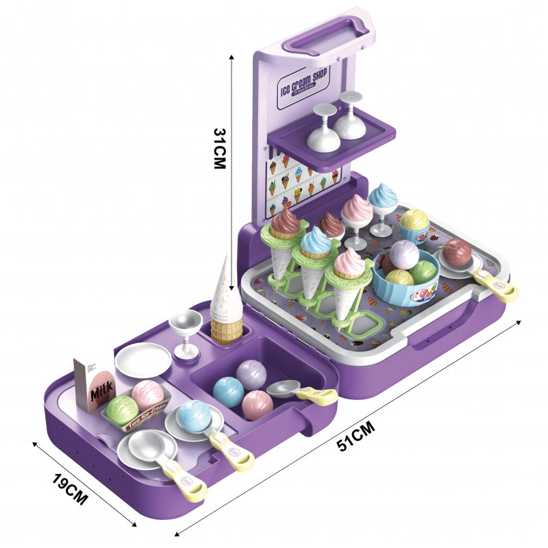 Woopie - Jeux dinette - La mallette du glacier - Dès 3 ans